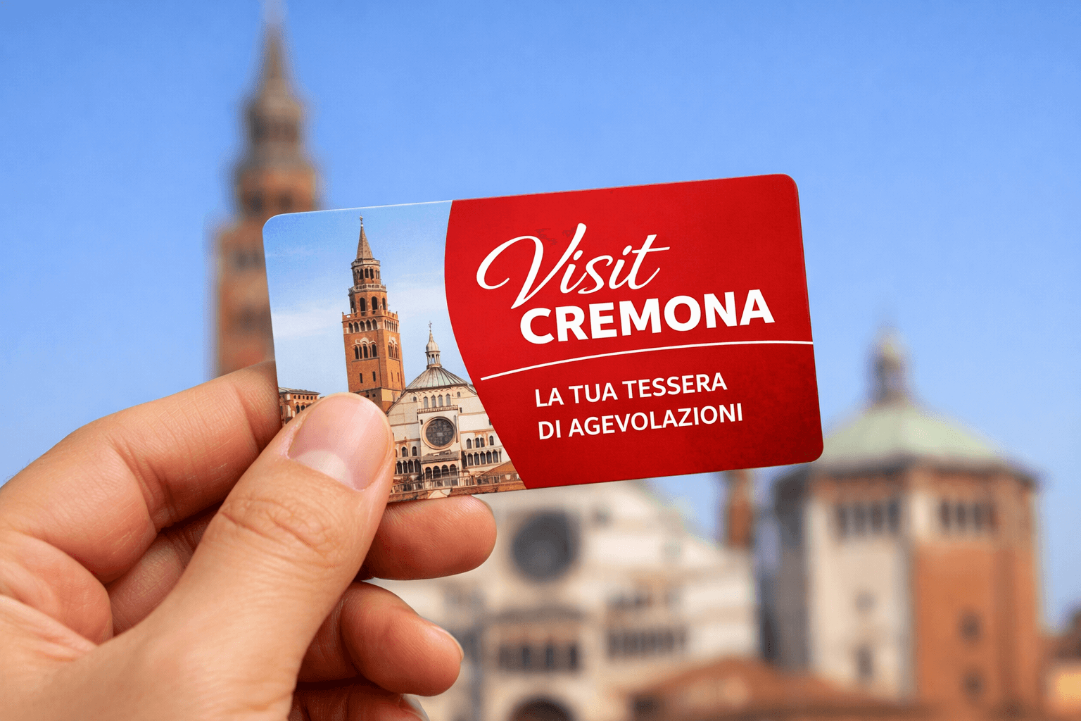 La tessera dell'Associazione Culturale VisitCremona