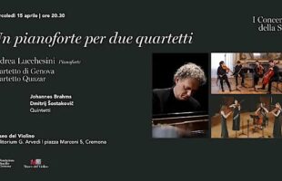 VisitCremona - Andrea Lucchesini torna a Cremona: al Museo del Violino un nuovo appuntamento con i Concerti della Stauffer